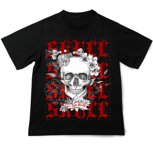 Unisex Oversized T-shirt: Love&Death