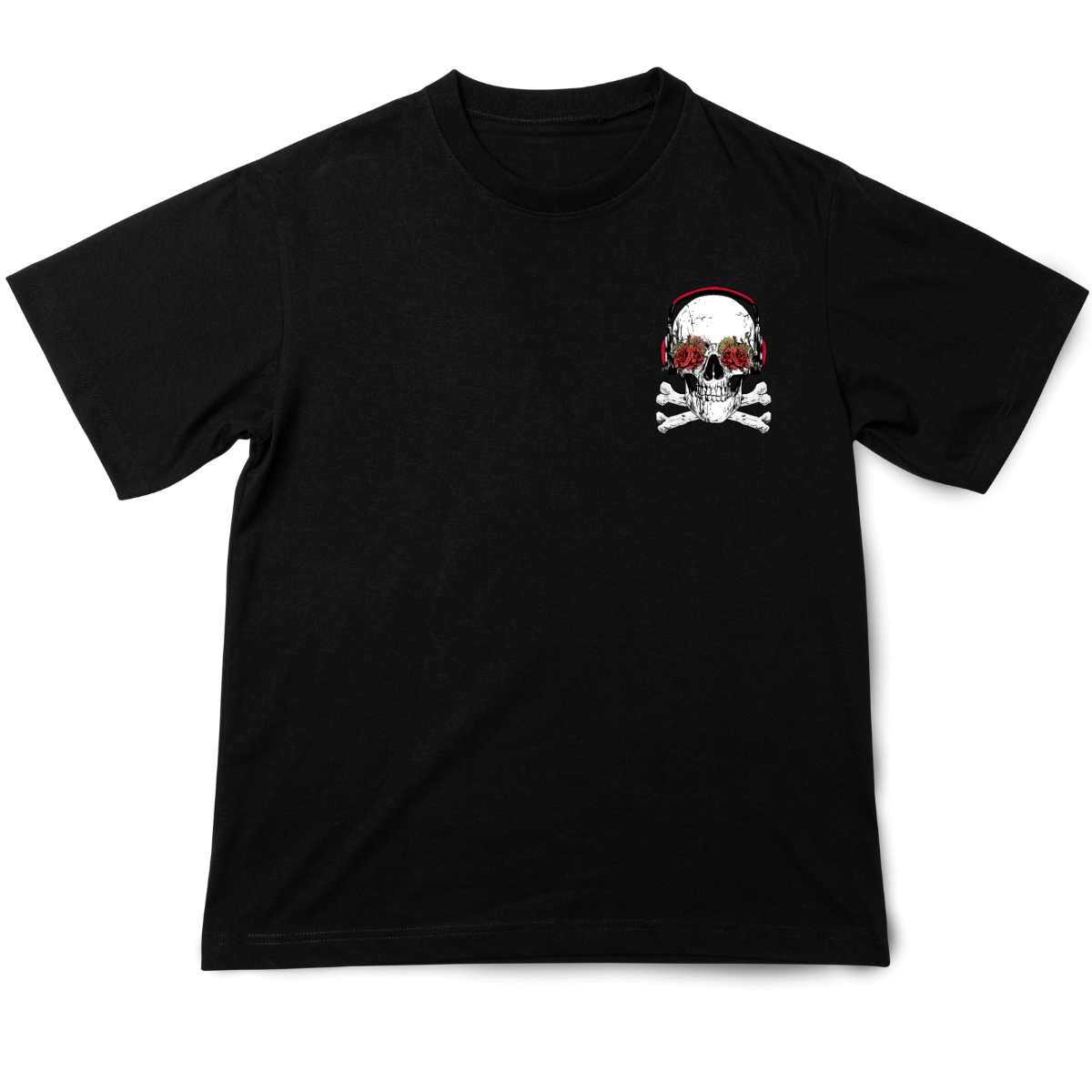 Unisex Oversized Both Side Printed T-shirt: Skull Maker